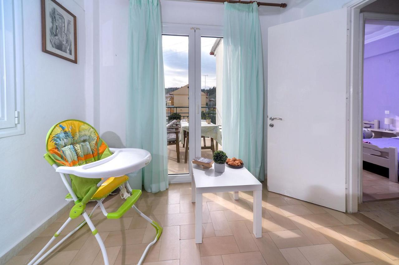 Penelope - Loggos Apartments Longós المظهر الخارجي الصورة