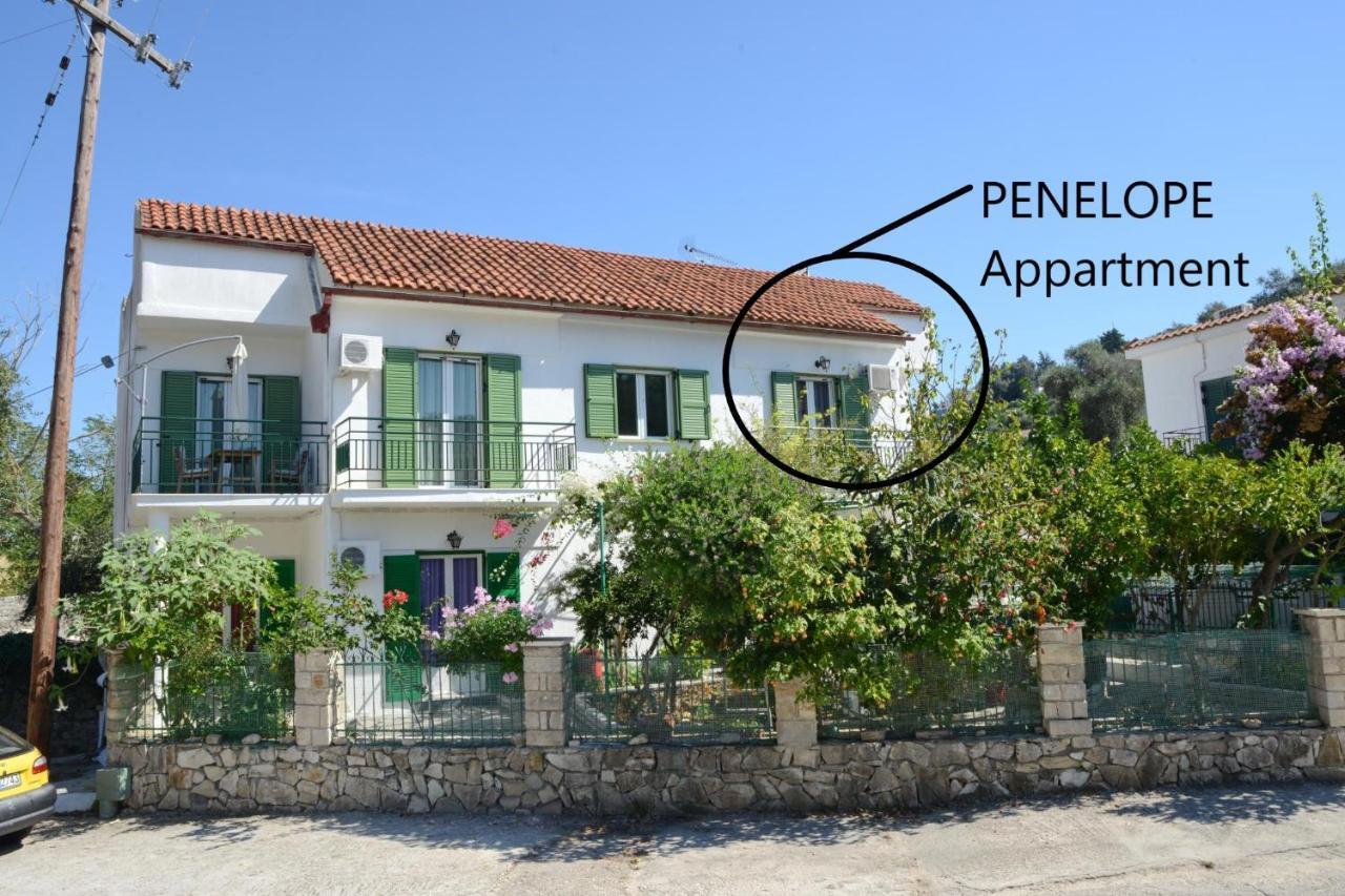 Penelope - Loggos Apartments Longós المظهر الخارجي الصورة